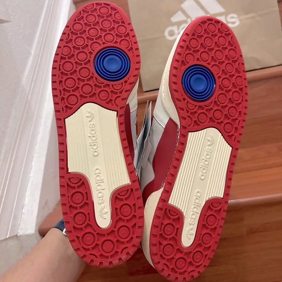 🔴⚪️Adidas FORUM 84 LOW⚪️🔴-GY6981 - Picture 4 of 6